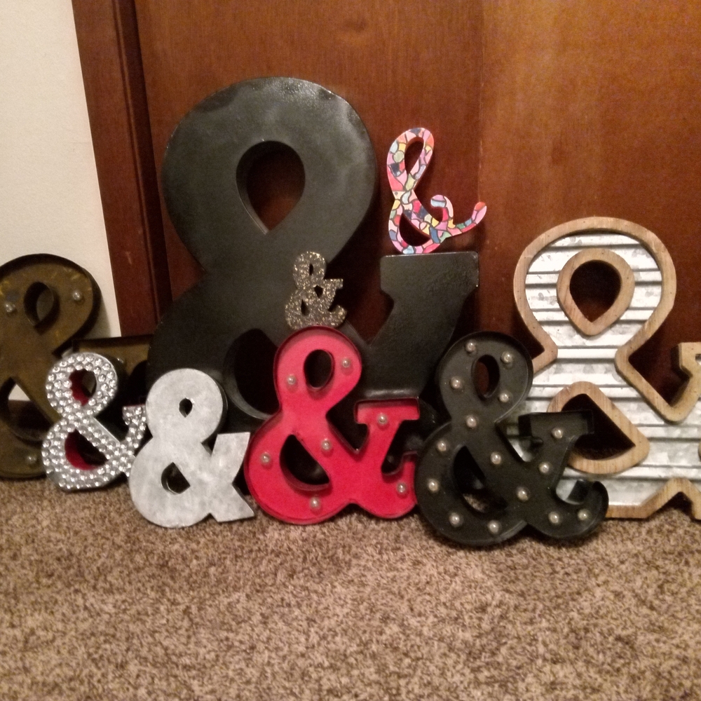 Decorative Ampersand Collection